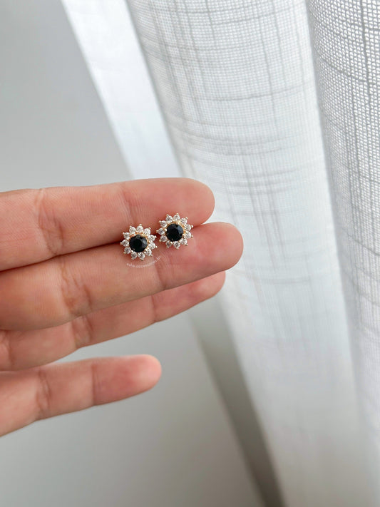 Aretes negro