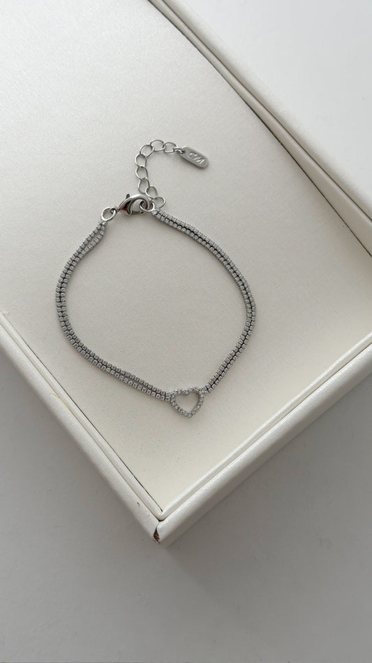 Pulsera tipo Riviera con ajustador