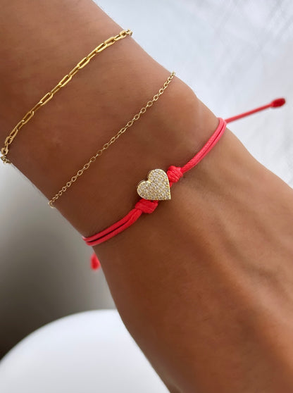 Pulsera corazón