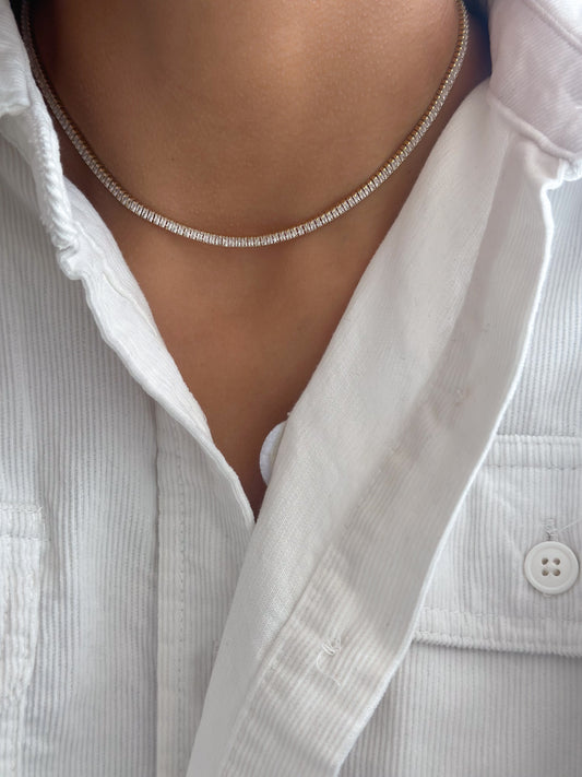 Gargantilla dorada o plateada?