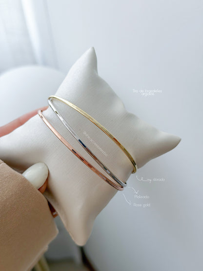 Brazalete triple argollas