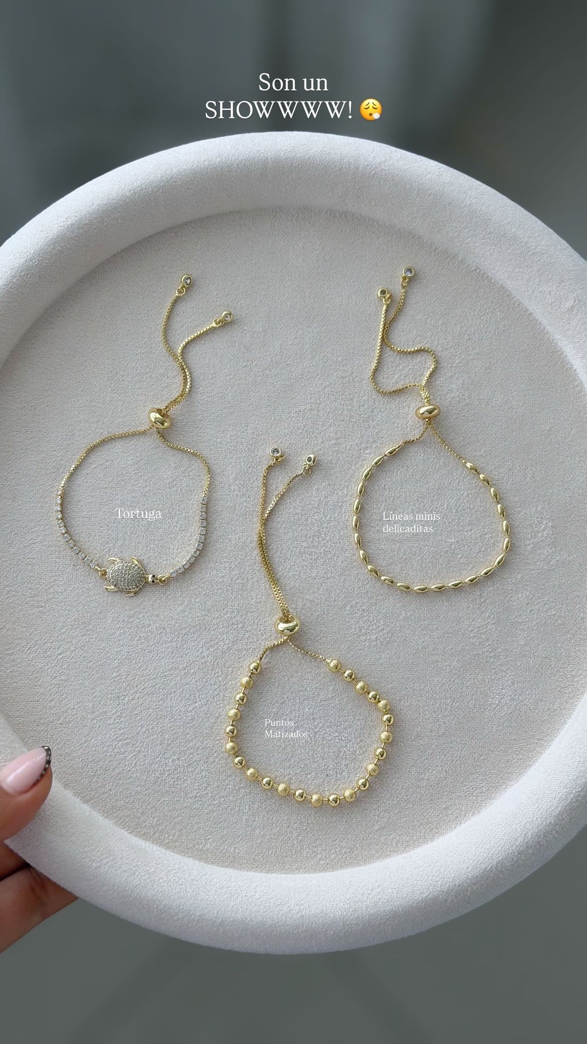 Pulseras regulables