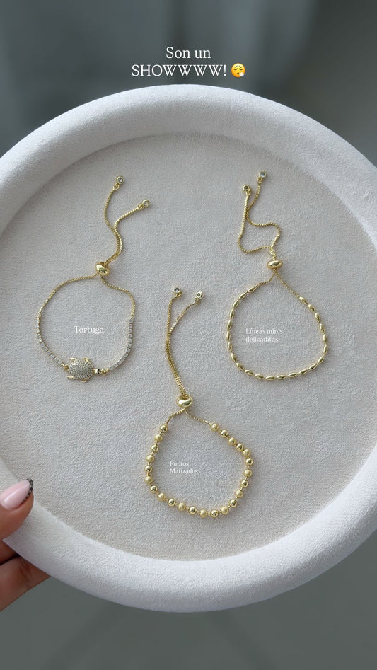 Pulseras regulables