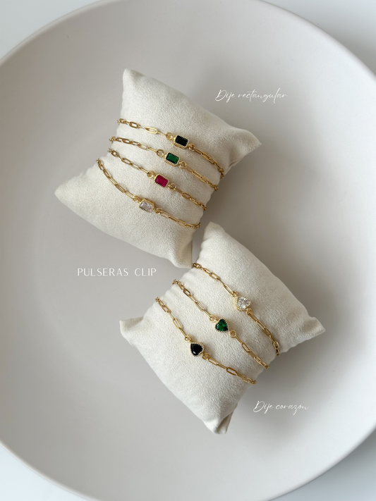 Pulseras clip