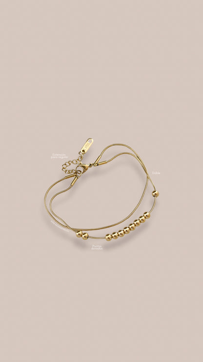 Pulsera doble