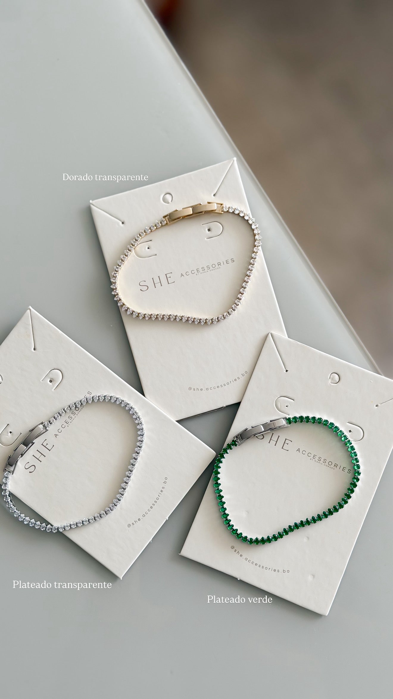 Pulseras rivieras c/u