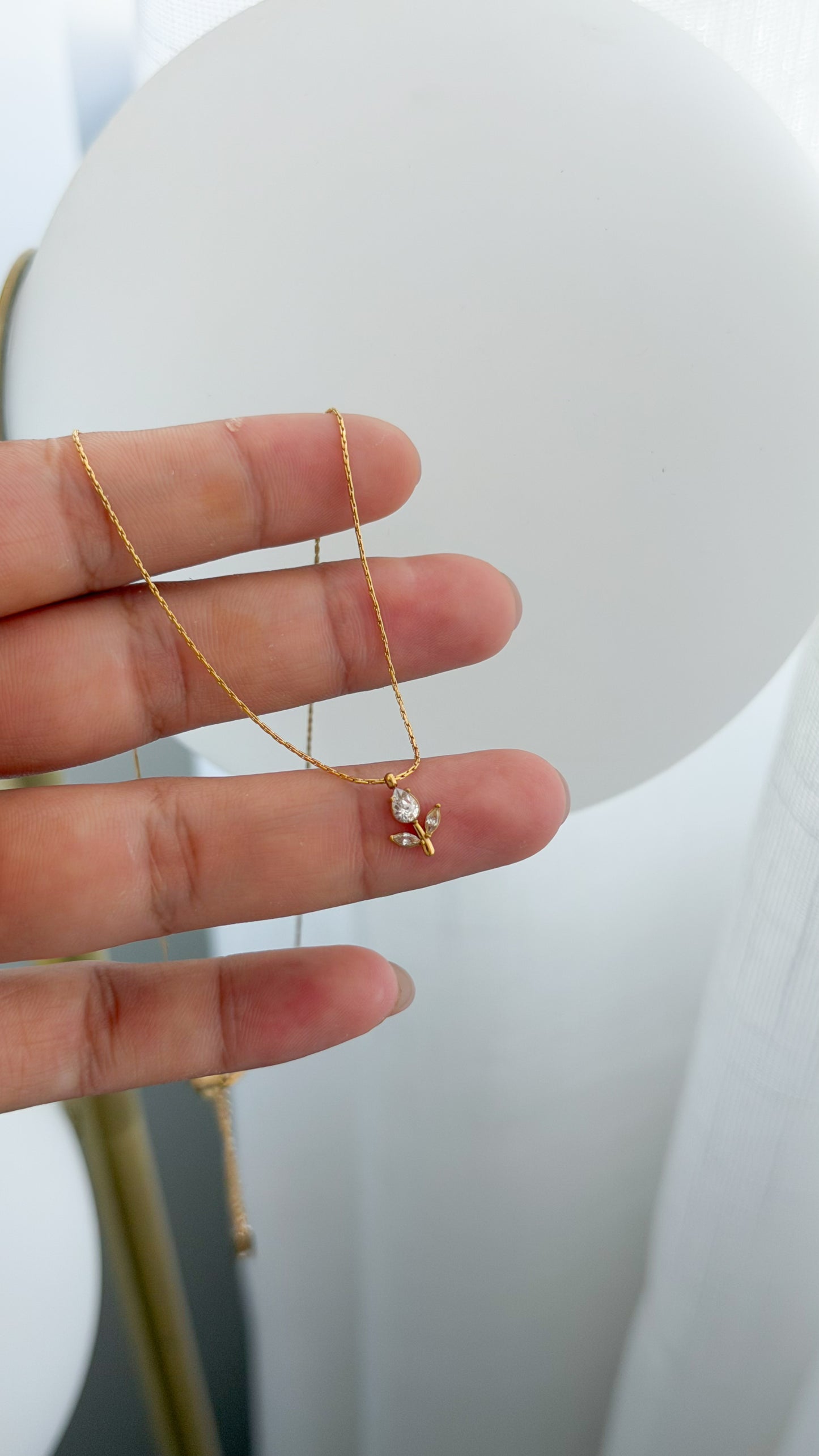 Cadenita mini tulipán