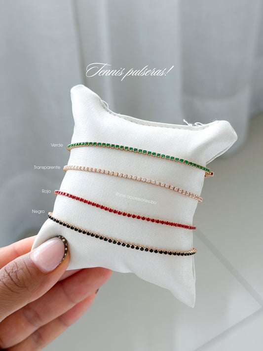Pulseras Tennis