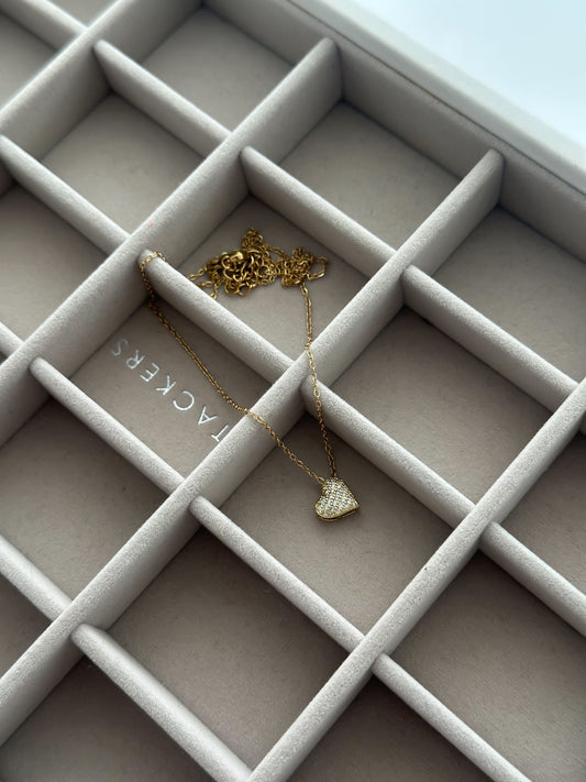 Corazón y strass