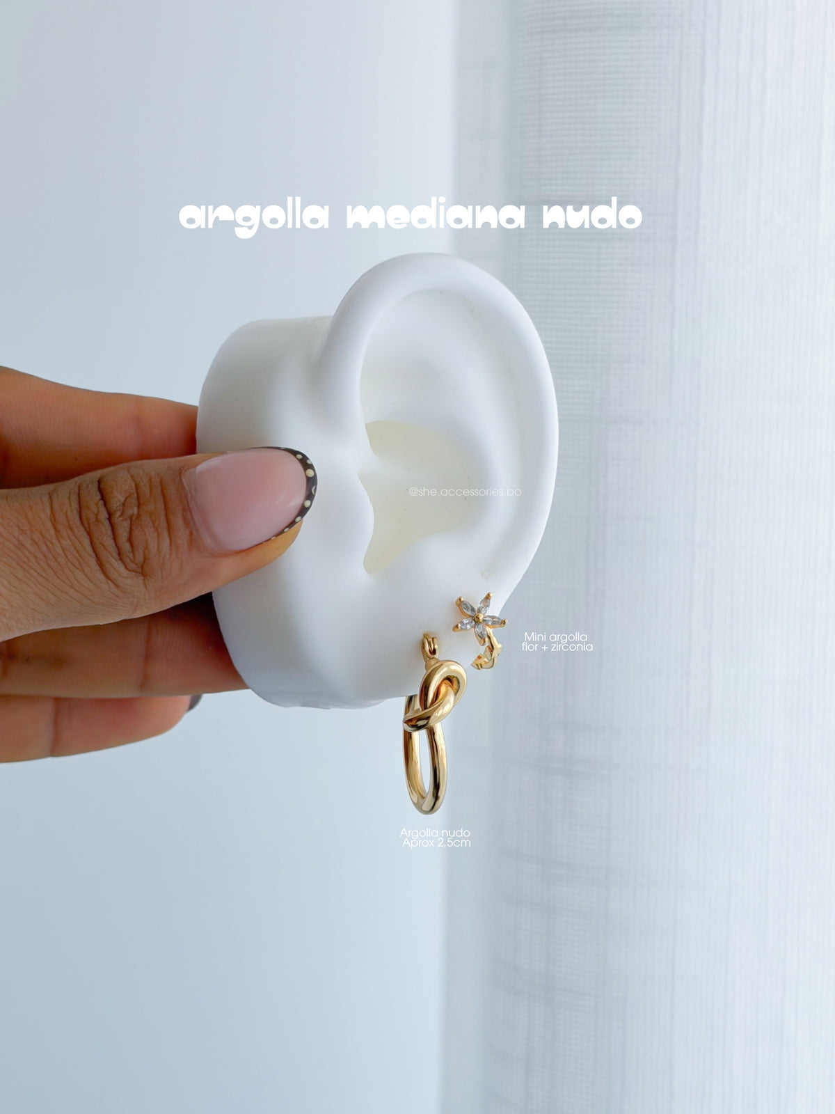 Argollas C/par