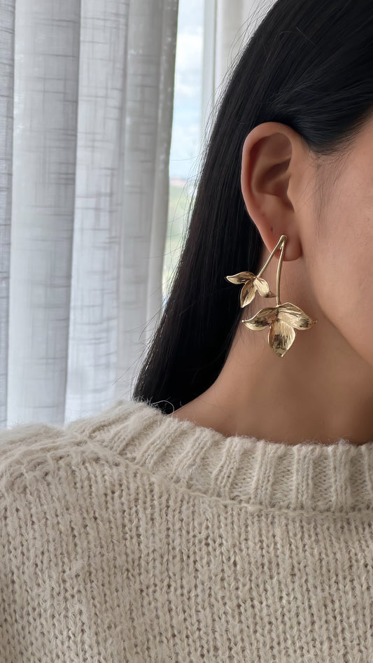 Aretes largos