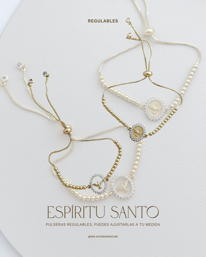 Pulsera regulable Espíritu Santo