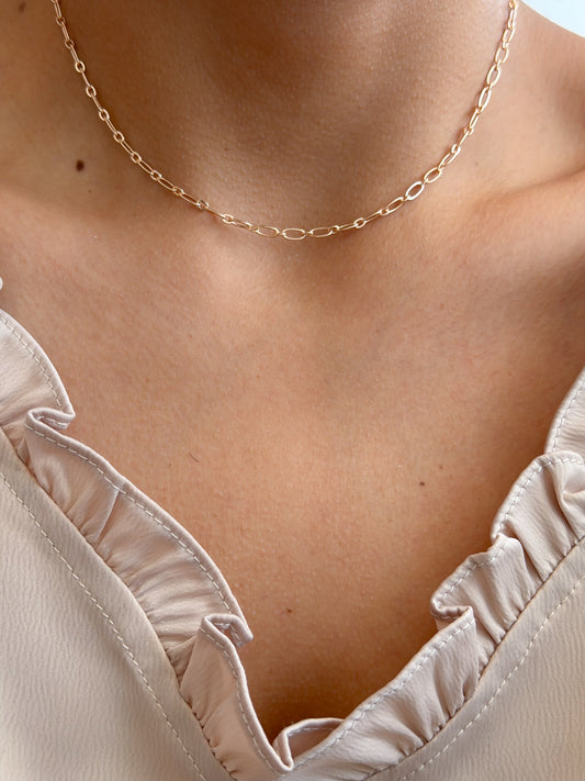 Gargantilla eslabones