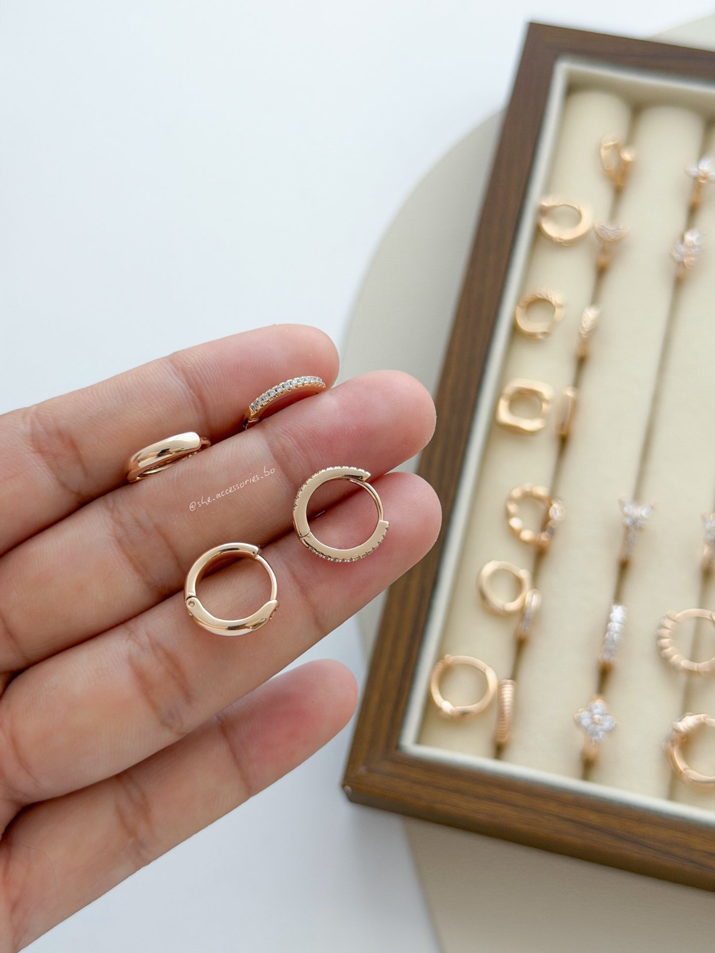 Argollas básicas c/p