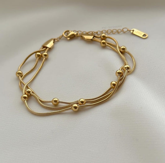 Pulsera triple
