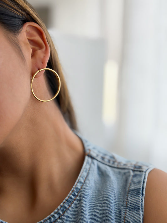 Aretes círculo