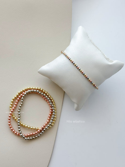 Pulseras hilo elástico C/u