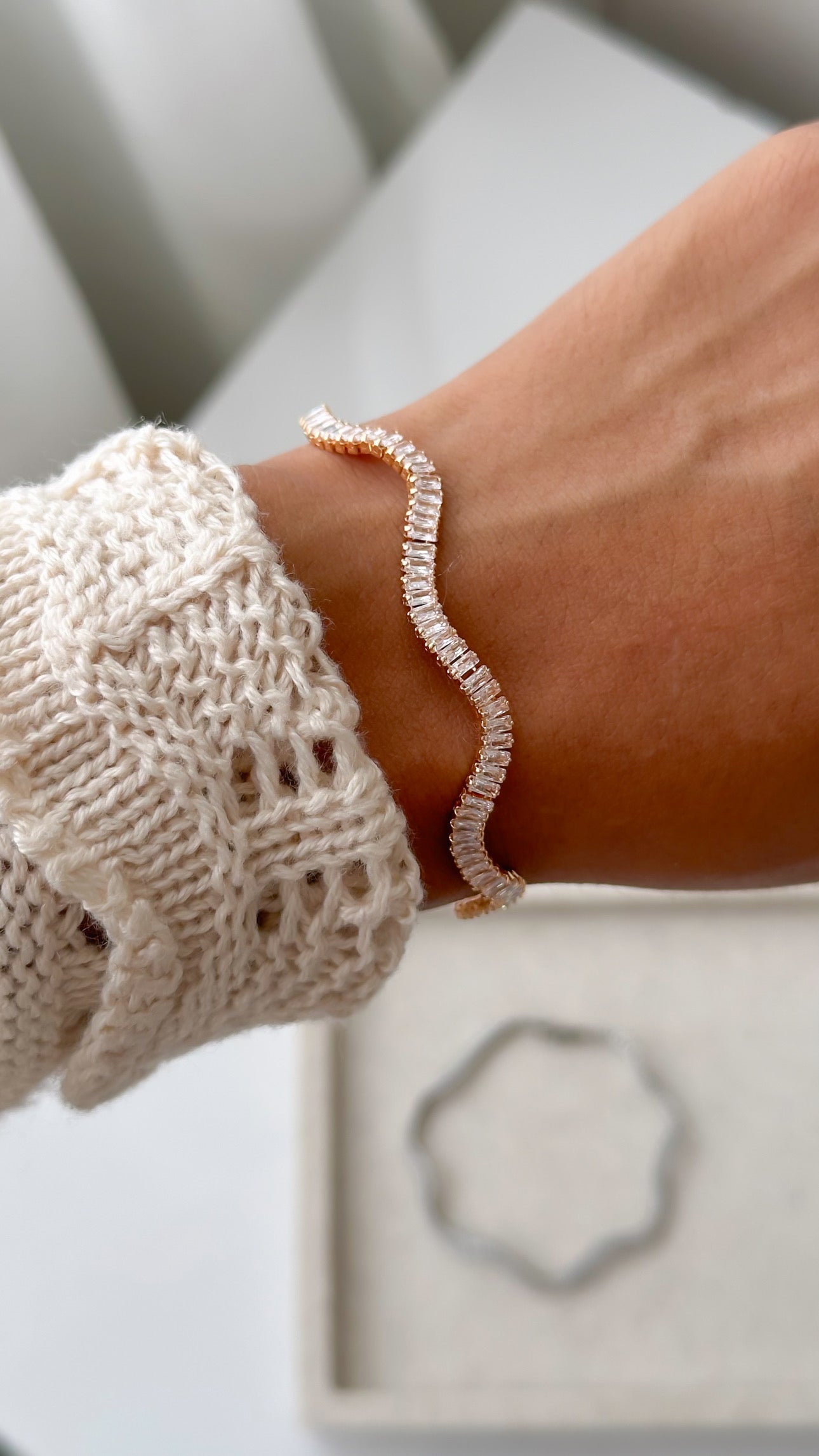 Pulsera Riviera con olas