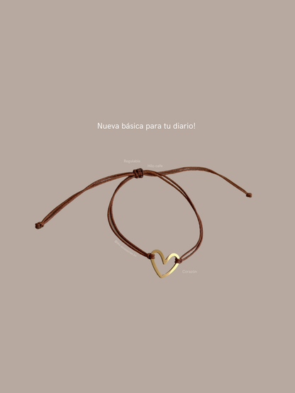 Pulsera hilo o pulsera doble
