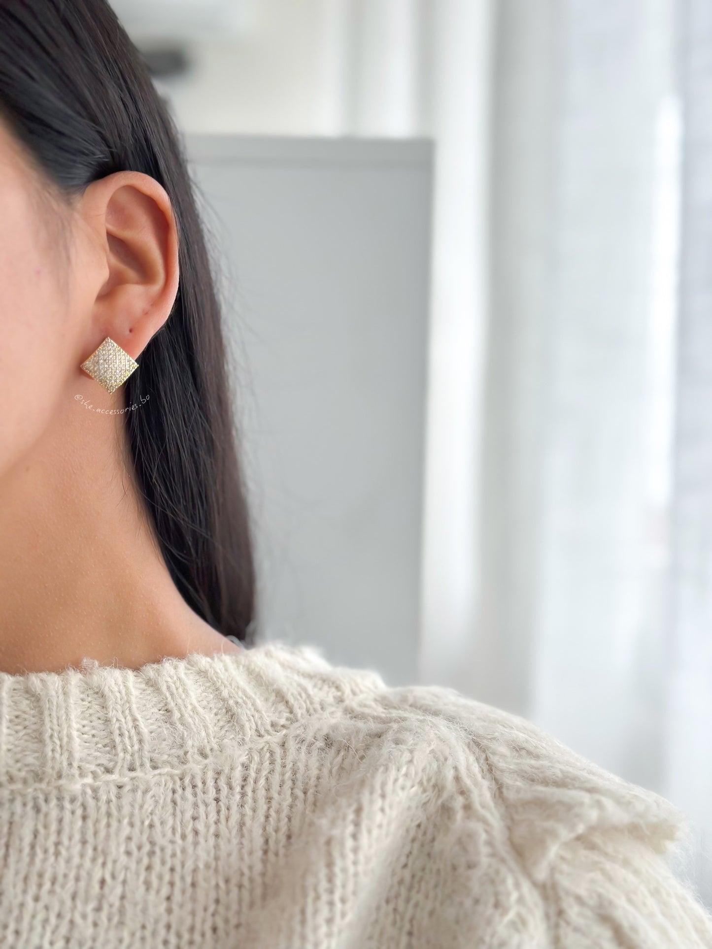 aretes elegantes