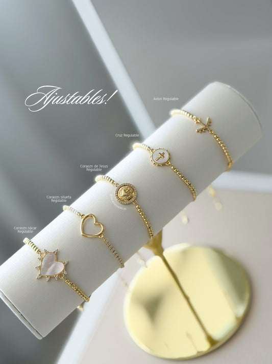 Pulseras regulables C/u