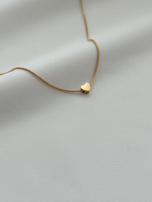 Cadenita mini corazón