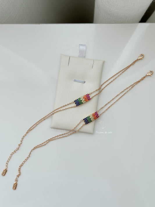Pulsera de colores
