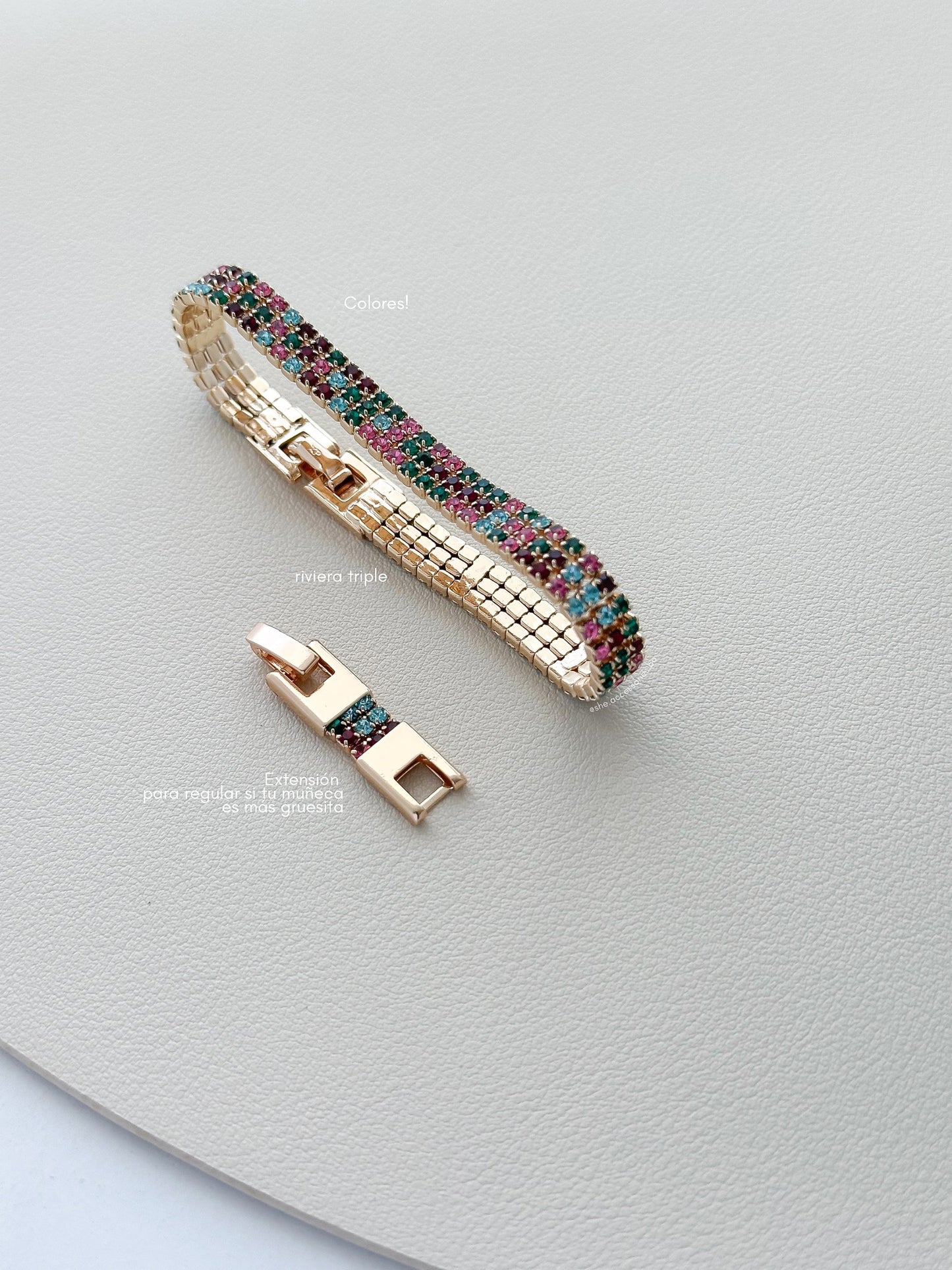 Riviera triple colores