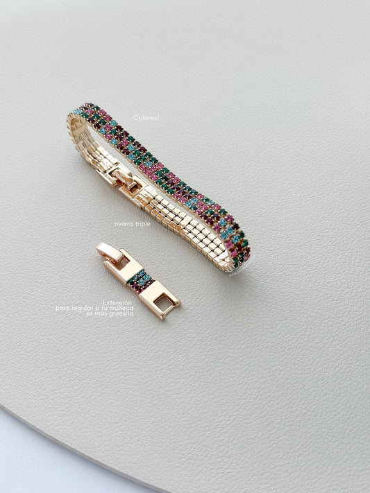 Riviera triple colores