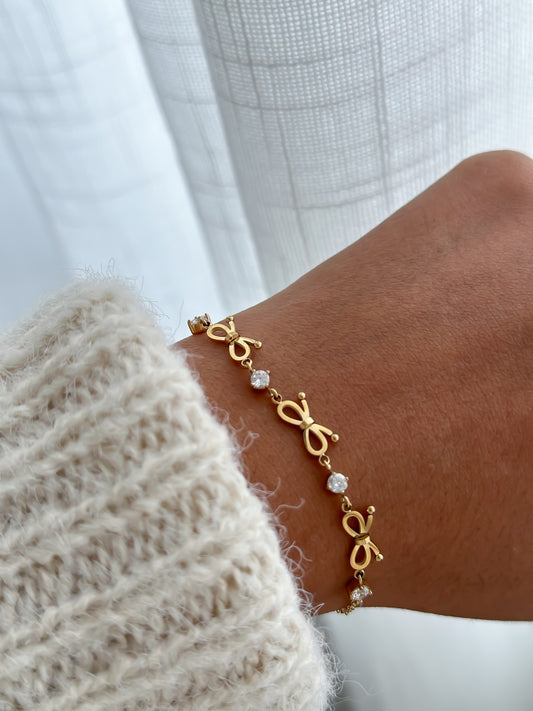 Pulsera mini lazos