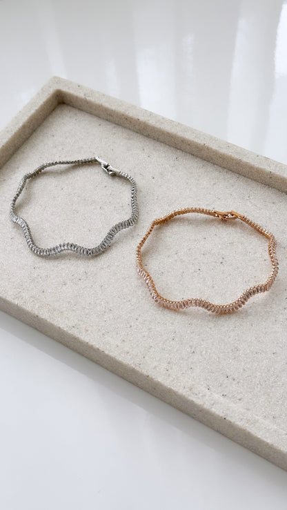 Pulsera Riviera con olas