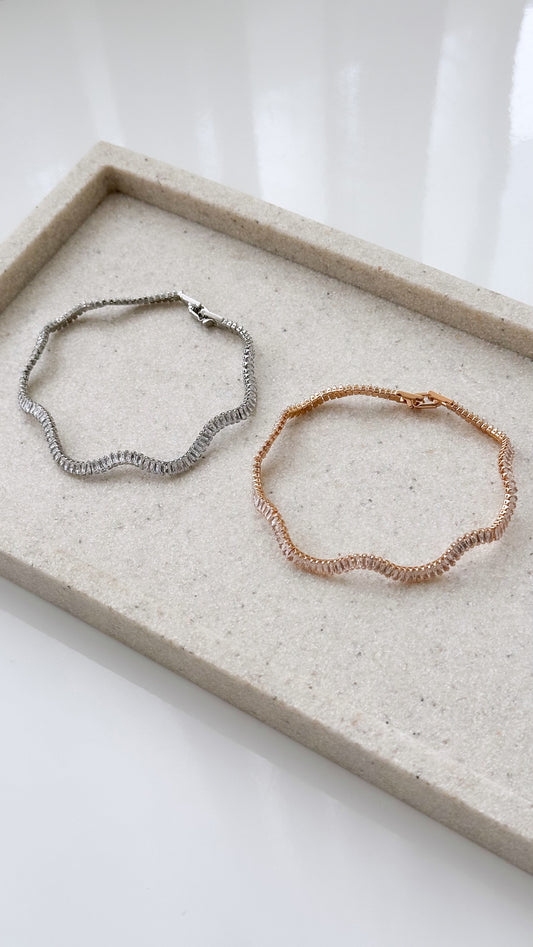 Pulsera Riviera con olas