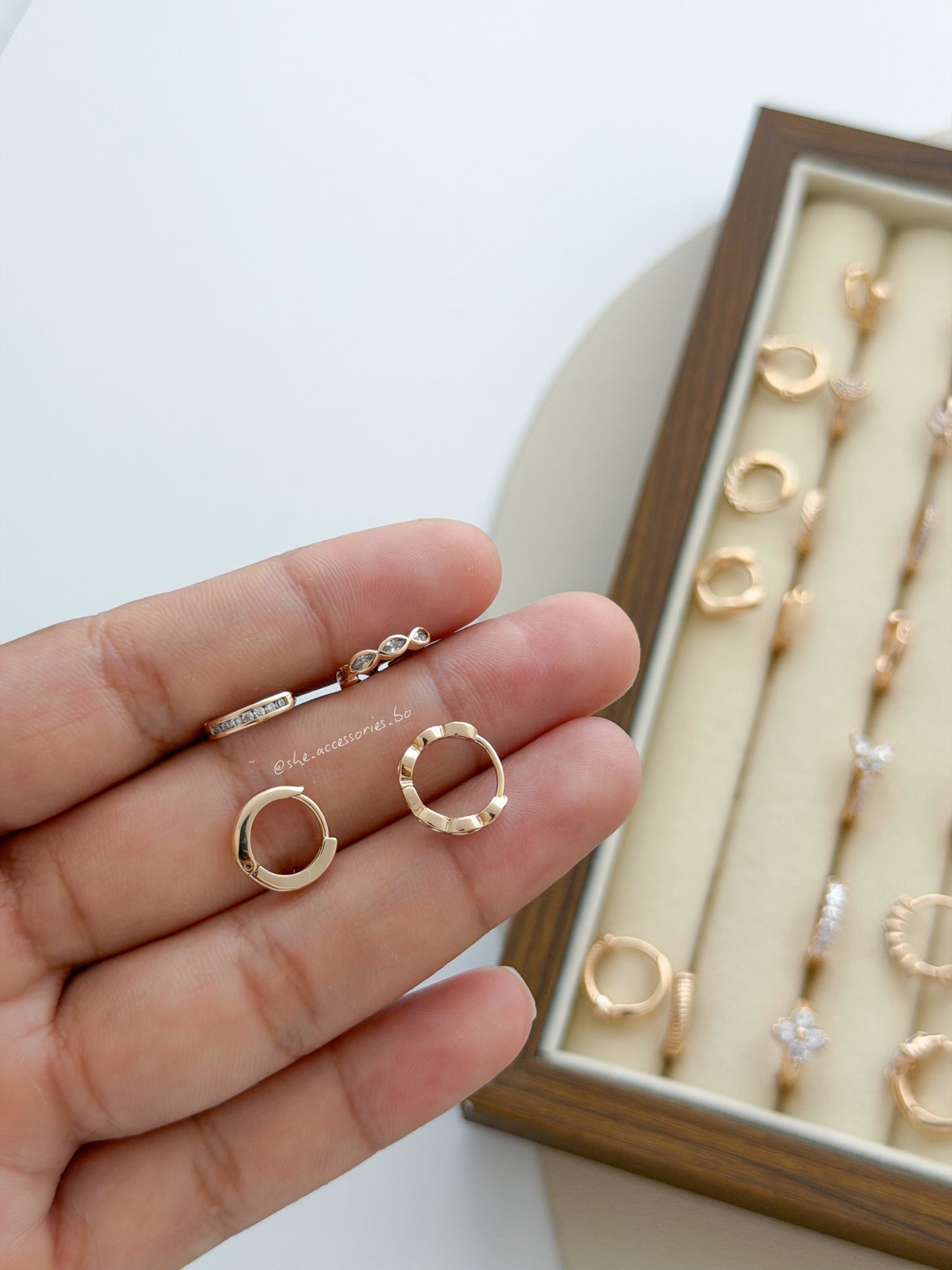 Argollas básicas c/p